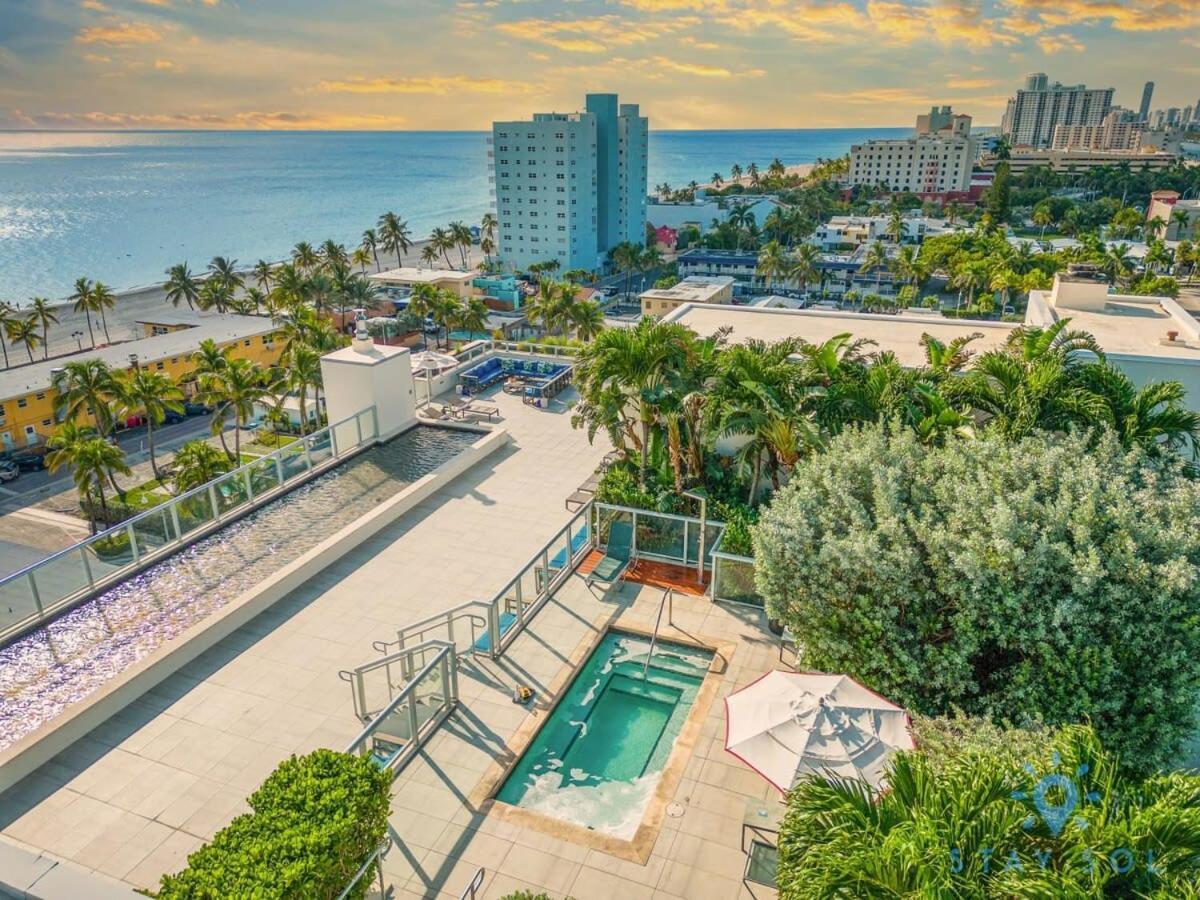 Hollywood Beach Broad - Walk - Amazing Pool - Hot Tub Экстерьер фото